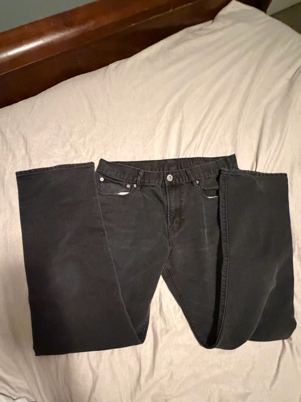 Gap Men's Black Straight-Leg Jeans